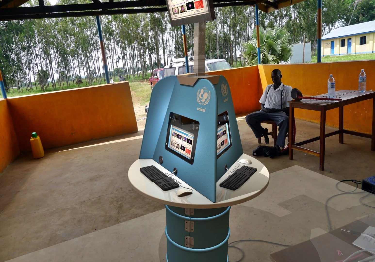 The new Digital Drum 2.0 from UNICEF and partners