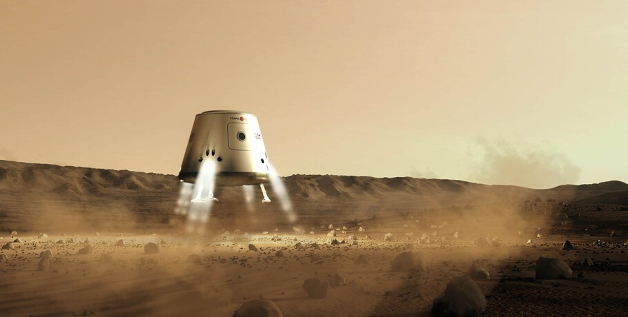 A total of 2,500 kg (5,500 lbs) of tinned food will be sent by the settlement before the arrival of the astronauts (Image: Mars One)