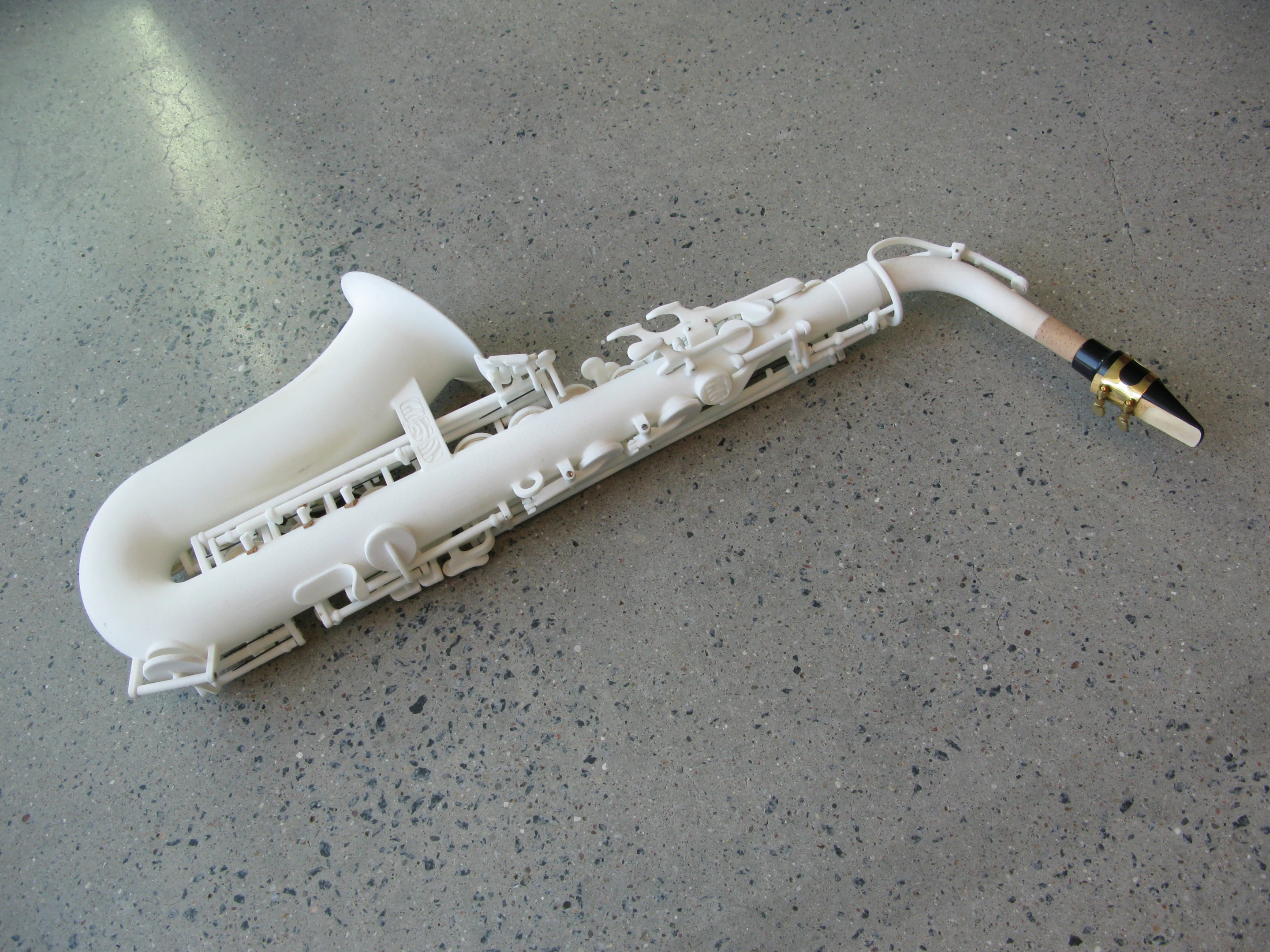 Initial assembly is said to have taken a couple of days, but only a single note could be produced after that so Olaf Diegel then spent a few more weeks working out which keys were affecting each other or not closing properly