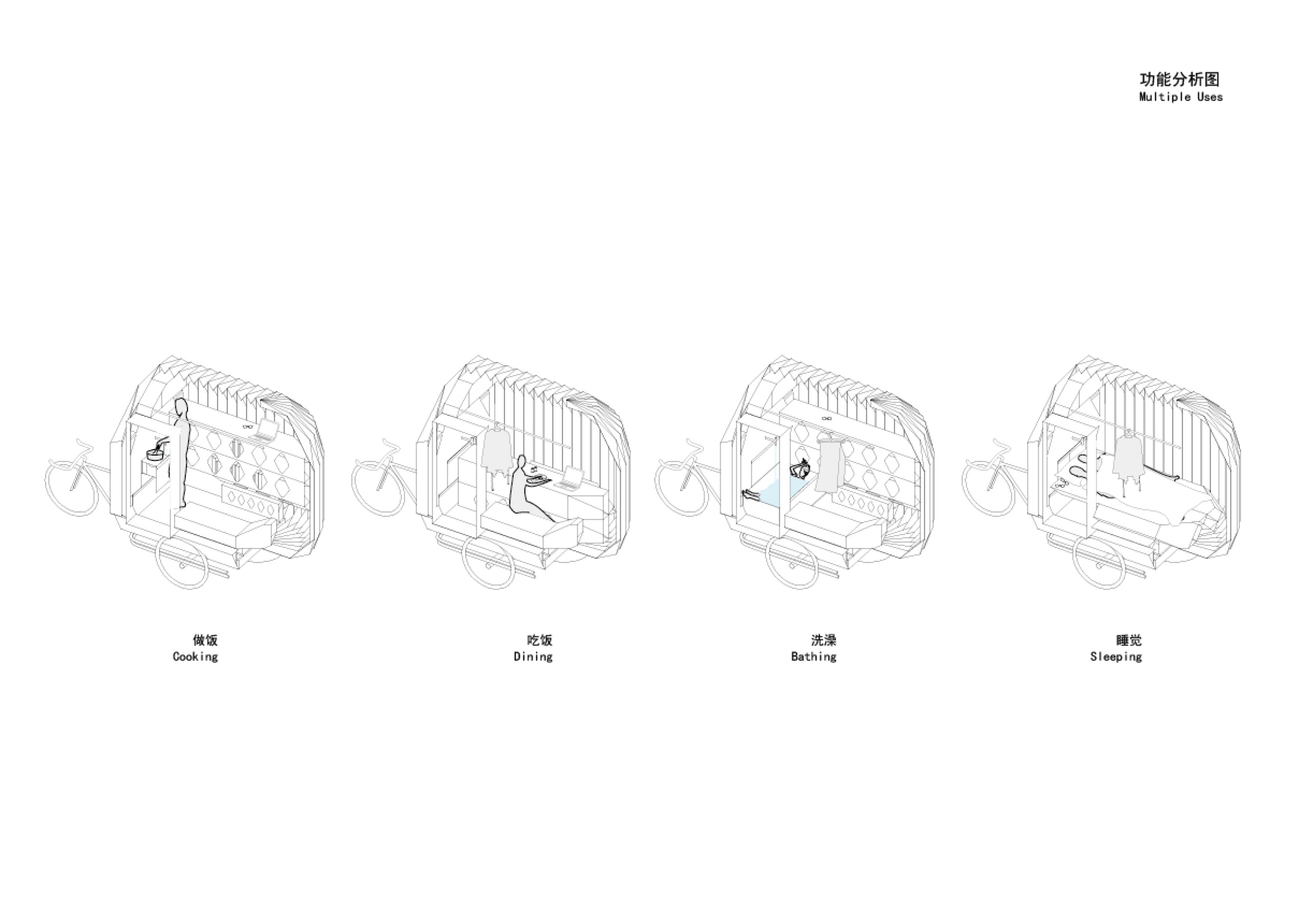 Tricycle House pedalpowered RV offers lots of home comforts