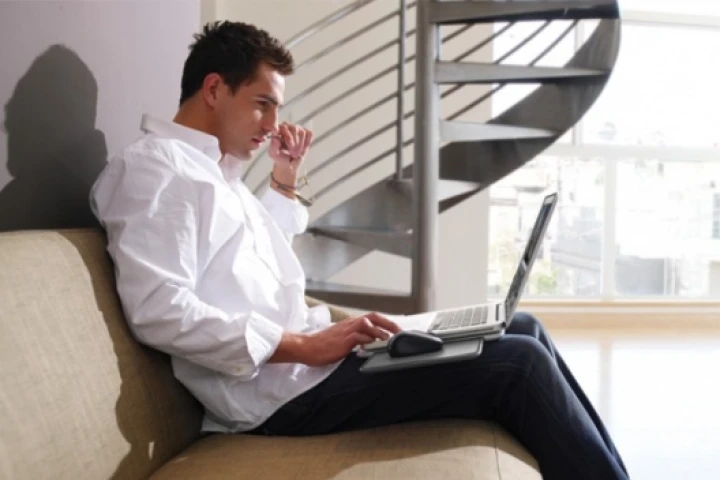 Logitech's lapdesk lets you use your mouse wherever you use your laptop