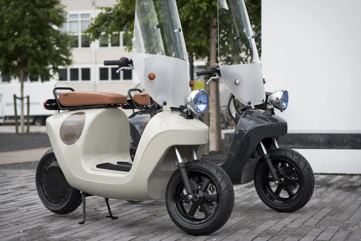 Flat out, the Be.e offers a range of 55 km (Photo: Waarmakers)