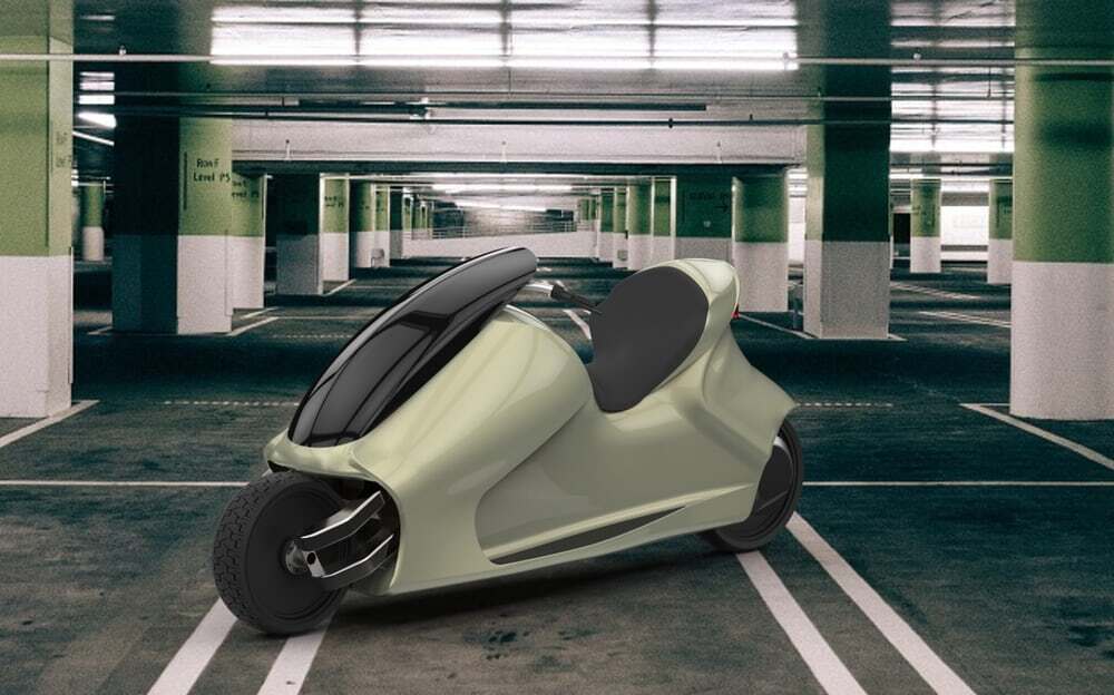 Thrustcycle's self-balancing Gyrocycle: motorcycling without having to put your foot down