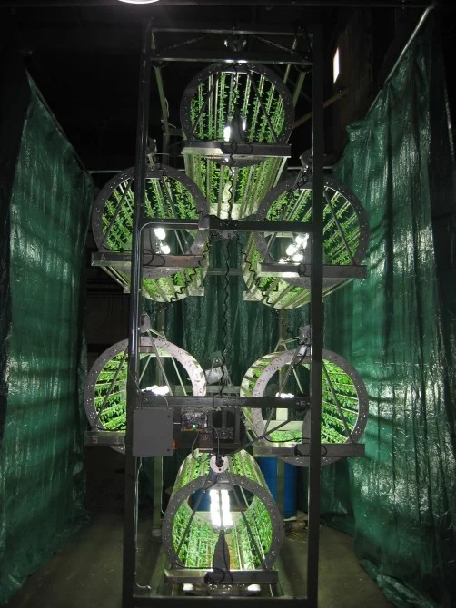 Larger units for commercial growing are also available from Omega Garden Technology
