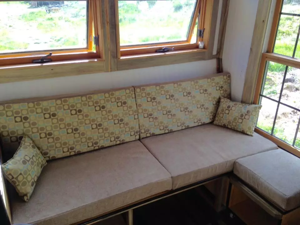 The couch area
