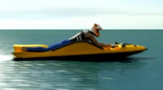 The body board / Jet Ski hybrid design concept