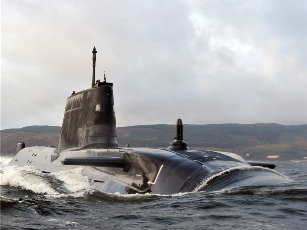 Britain's most advanced attack sub ever on sea trials