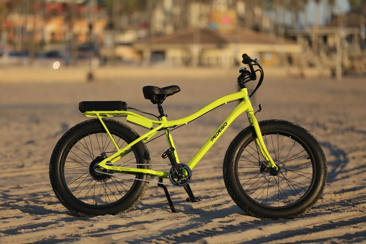 Power is stored in a 48-volt 10Ah lithium-ion battery, and delivered through a 600-watt high-torque brushless geared hub motor