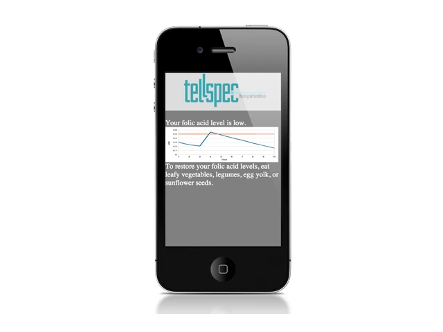 The device will help you monitor your intake of toxic chemicals such as mercury, so that you will stay within recommended limits.(Image: TellSpec)