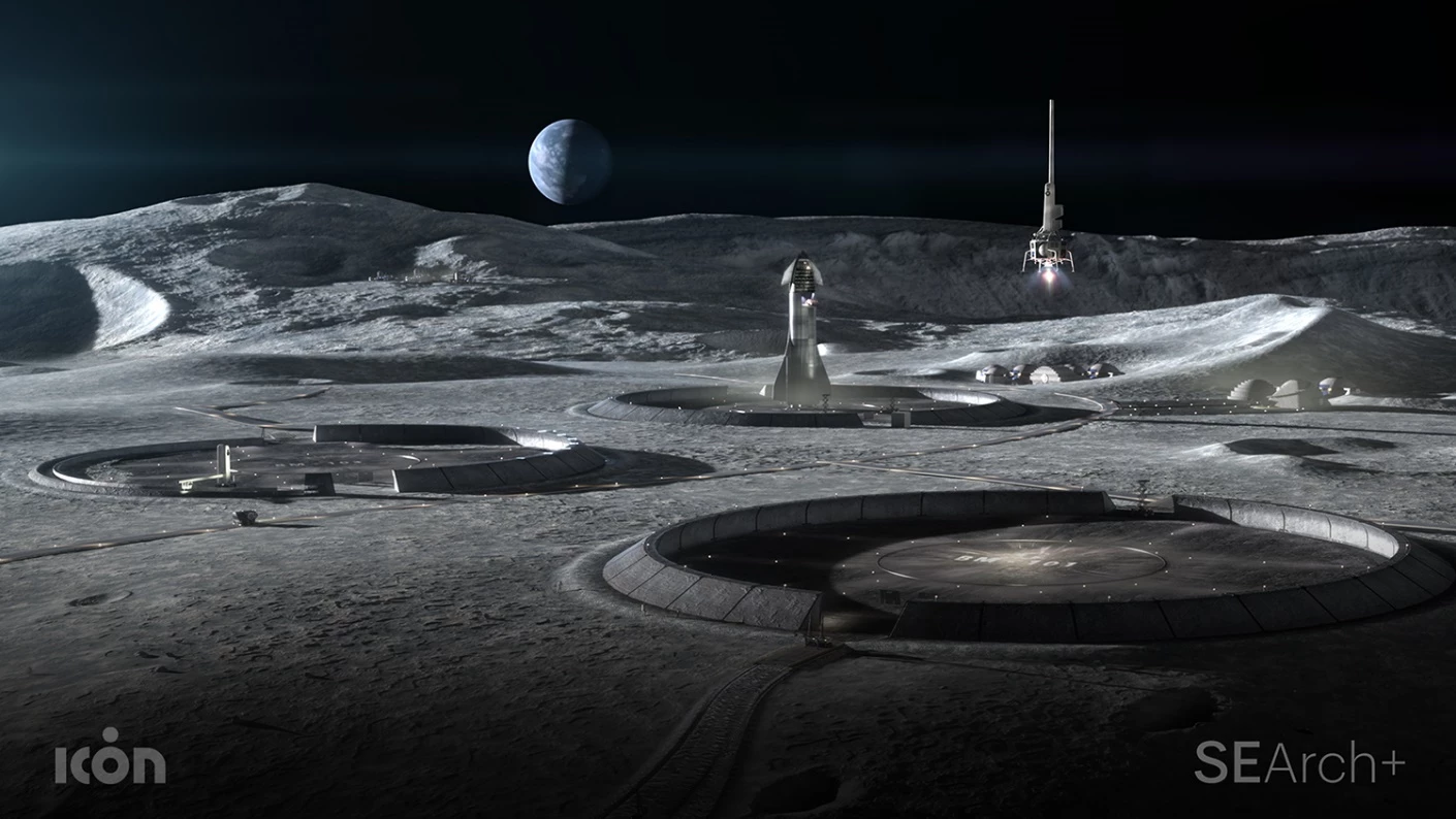 "Building on our experience with BIG’s Mars Science City, we are working to develop the first permanent structure on the Moon resilient to the hostile lunar environment where the cost of payload transportation requires rigorous efficiency," says Martin Voelkle, Partner at BIG