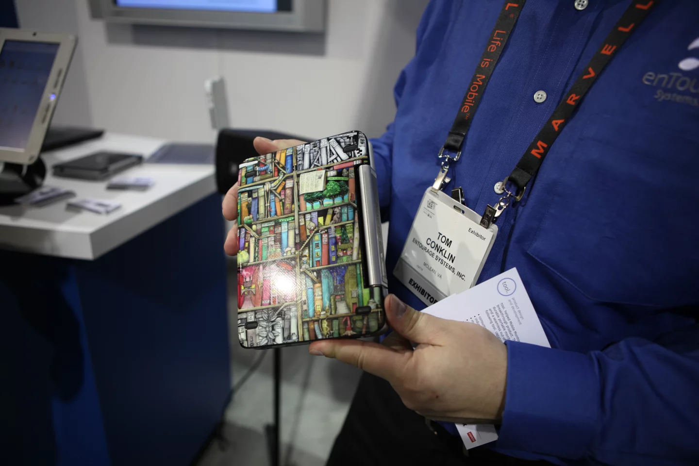 Getting to grips with the Pocket eDGe at CES