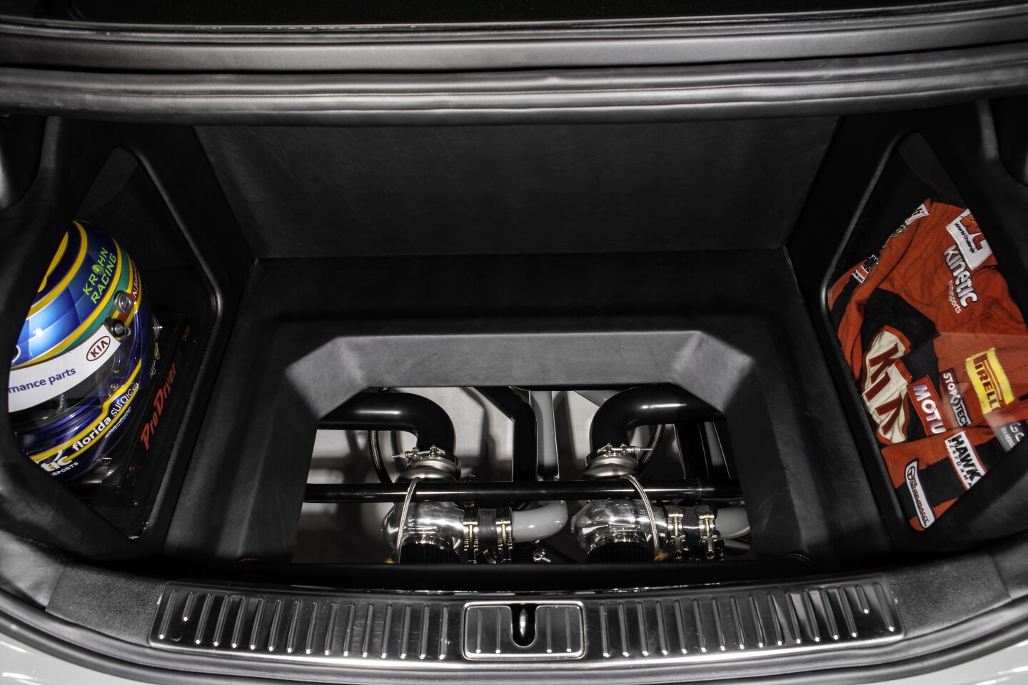 The K900 High Performance boasts an unorthodox turbo setup
