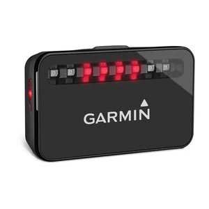 When a vehicle approaches from behind, the rear facing radar detects them at a distance of up to 140 m (150 yards)