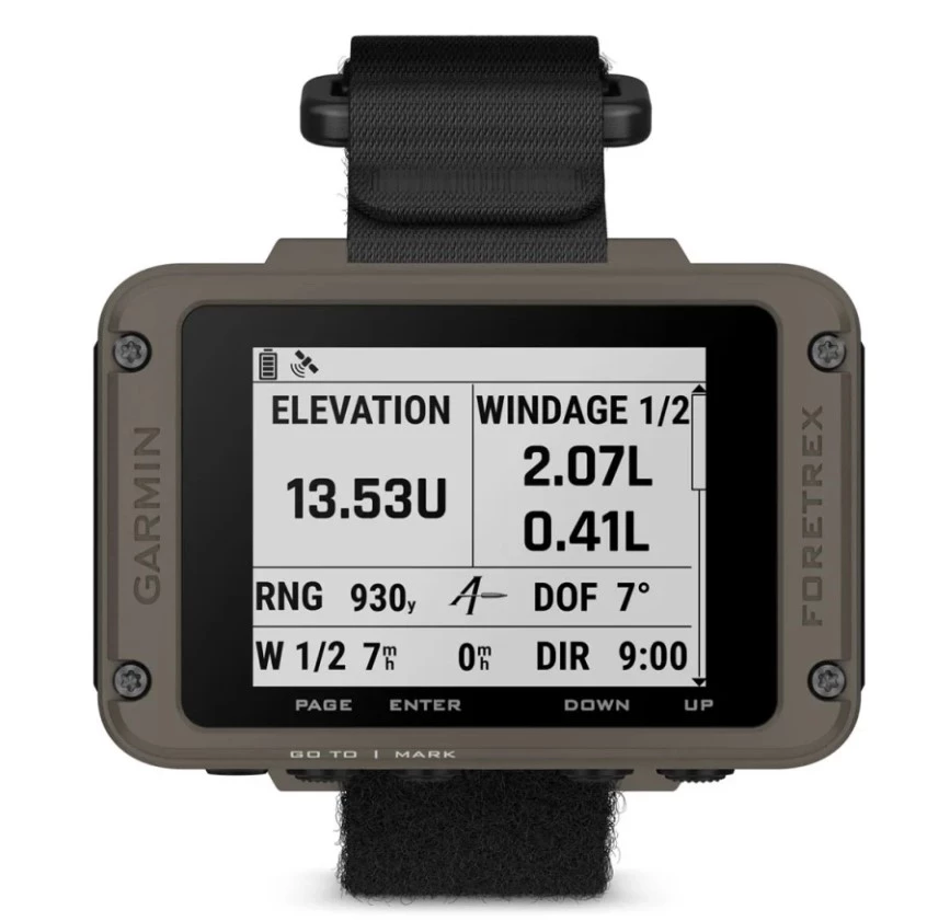 Foretrex 901ballistic readout