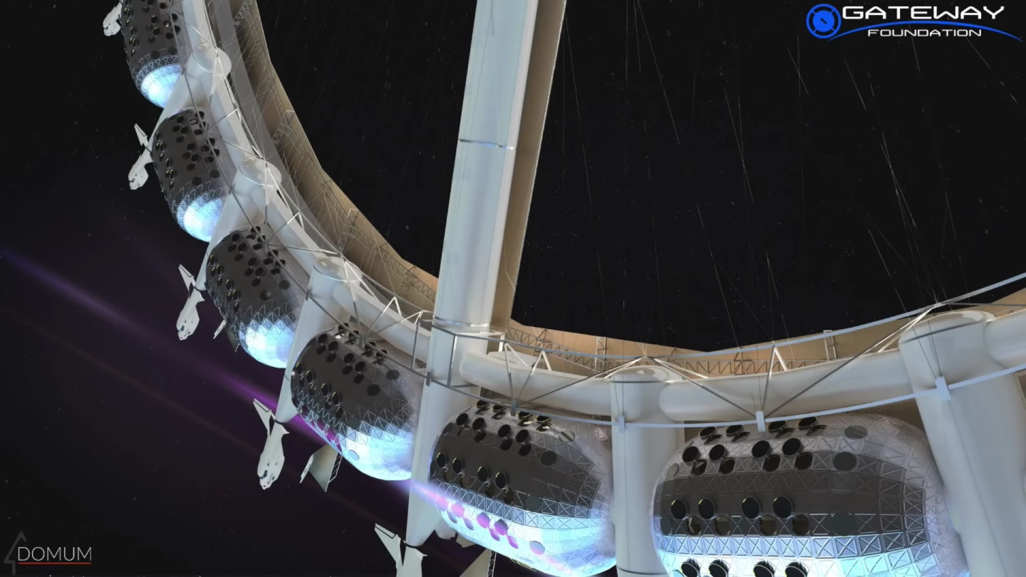 Rotating the station faster would produce more artificial gravity
