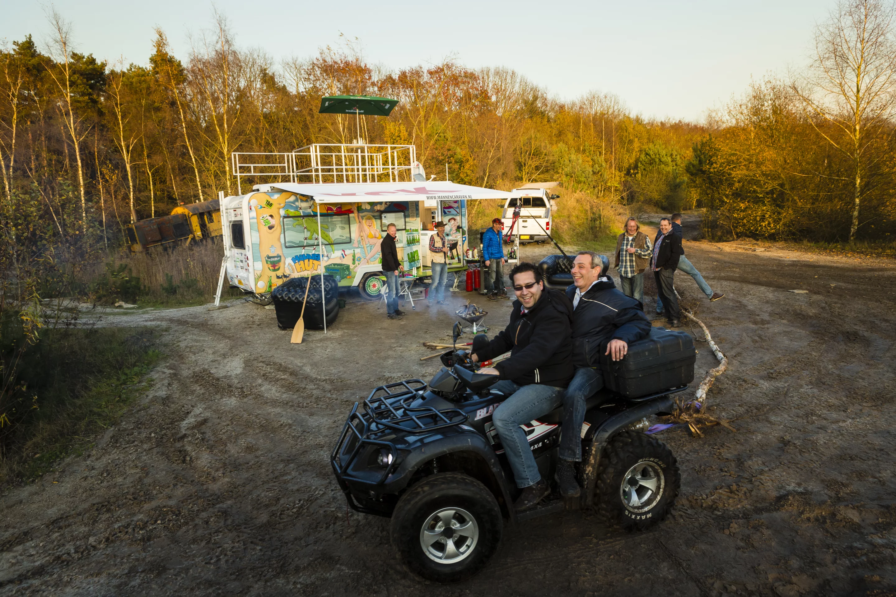 Some extra accessories add even more testosterone