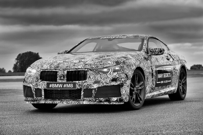 The M8 is based on the upcoming 8 Series