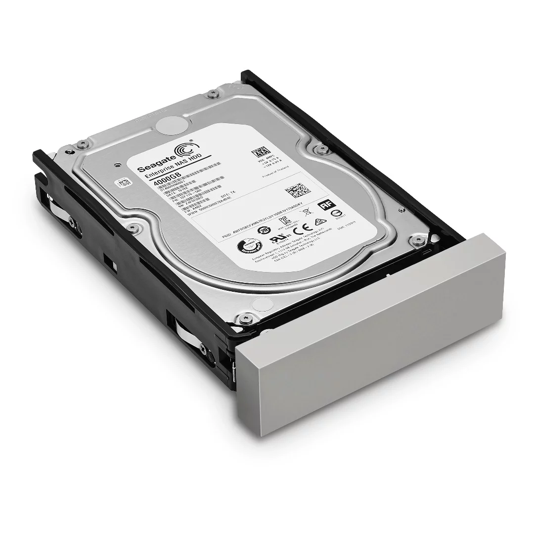 One of the hard drives from the LaCie's housing