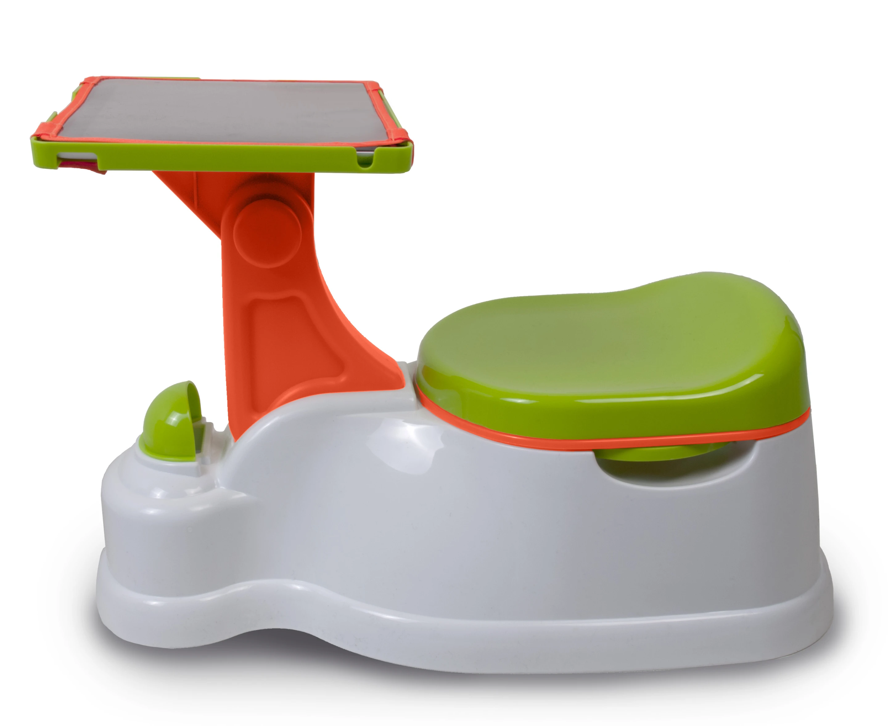 A seat cover which means the iPotty can be used as a traditional seat