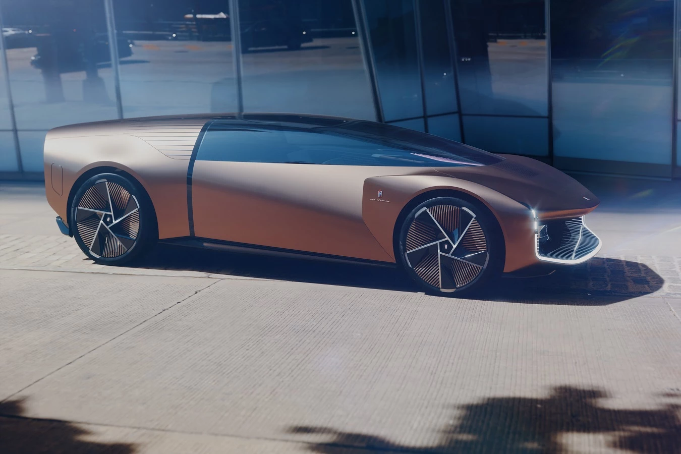 The Teorema stretches out like a full-size SUV but stands just over 4.5 feet tall at 55 inches
