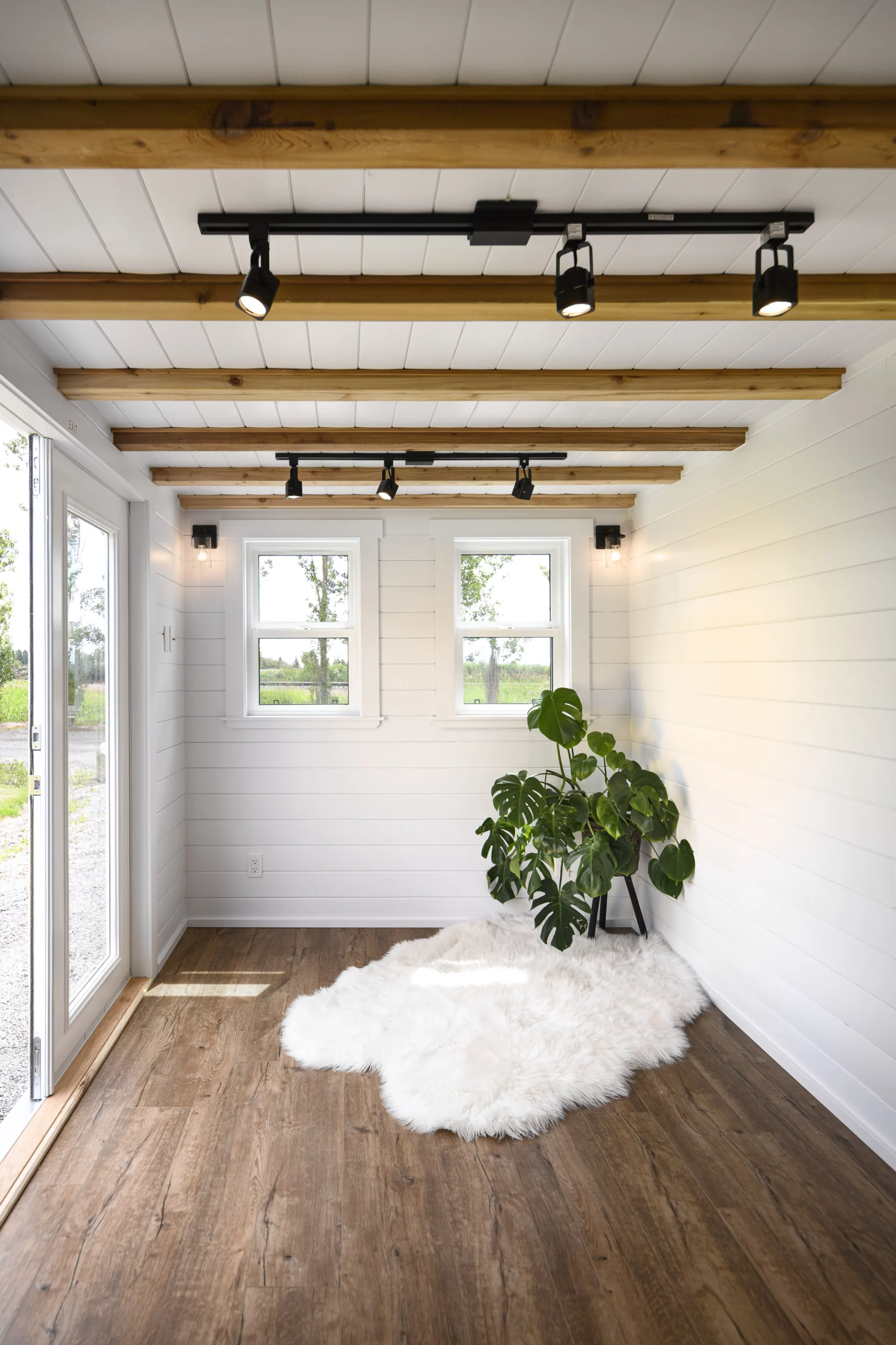 Visitors enter the Traveler's Paradise into the living room