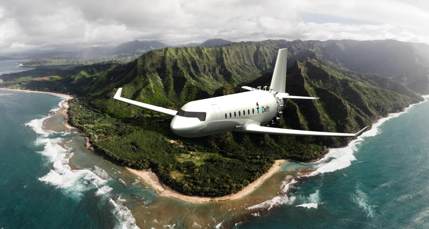 The Greenliner would scale things up to a 19-seat liquid hydrogen-powered airliner