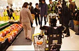 Robovie II in action