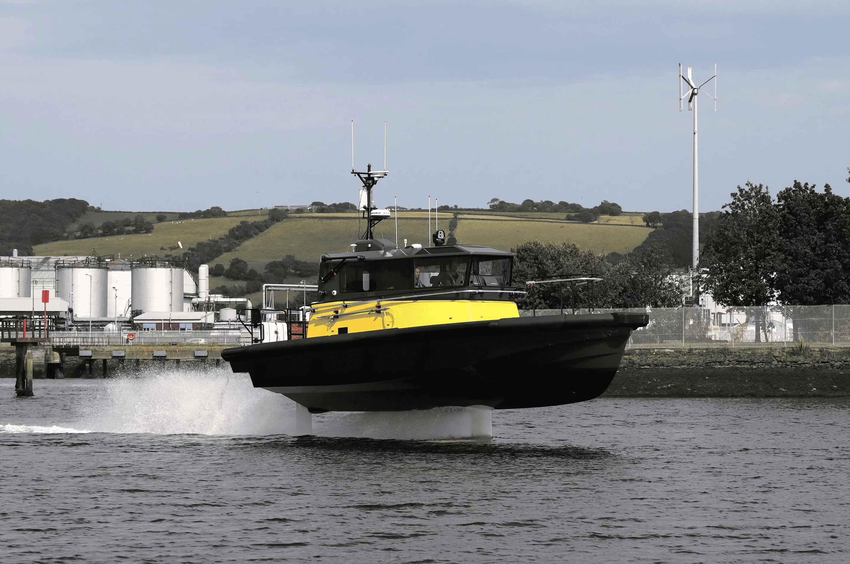 The Artemis EF-12 Pilot is progressing through sea trials