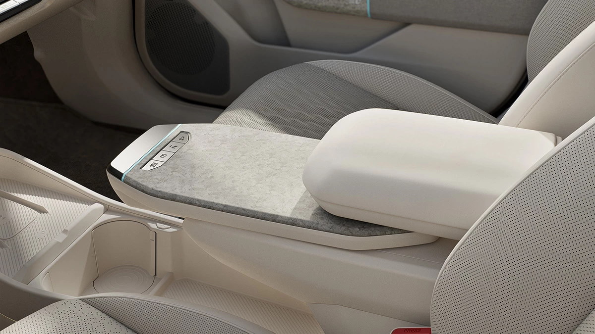 There's a lot of plastic in the EV4 cabin, but given it's similar to that of the EV3, it's all high-quality stuff