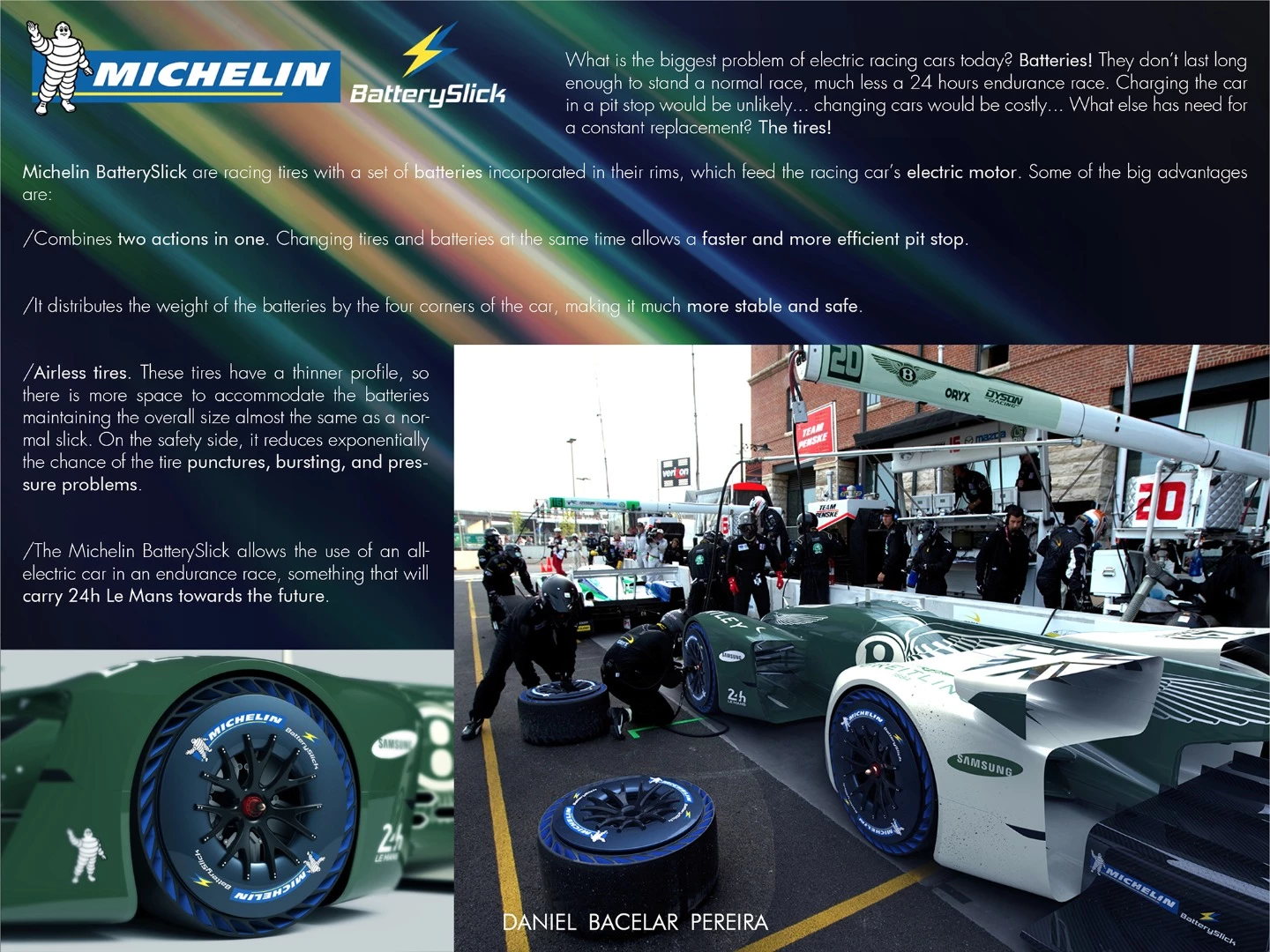 The second-placed pitch in the Michelin Design Challenge 2016