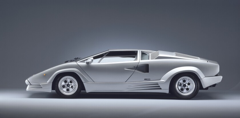 Countach, roughly translates to "holy shit" in Italian ... fitting since piloting the car for the first time would cause most to cry out the aforementioned phrase