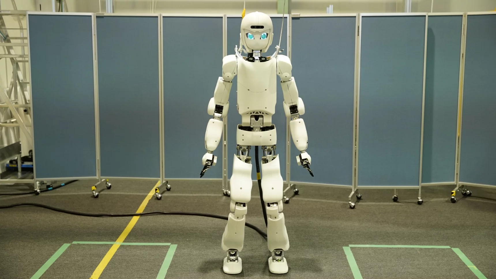 Friends is capable of motion-captured dance moves, and pushing wheelchairs