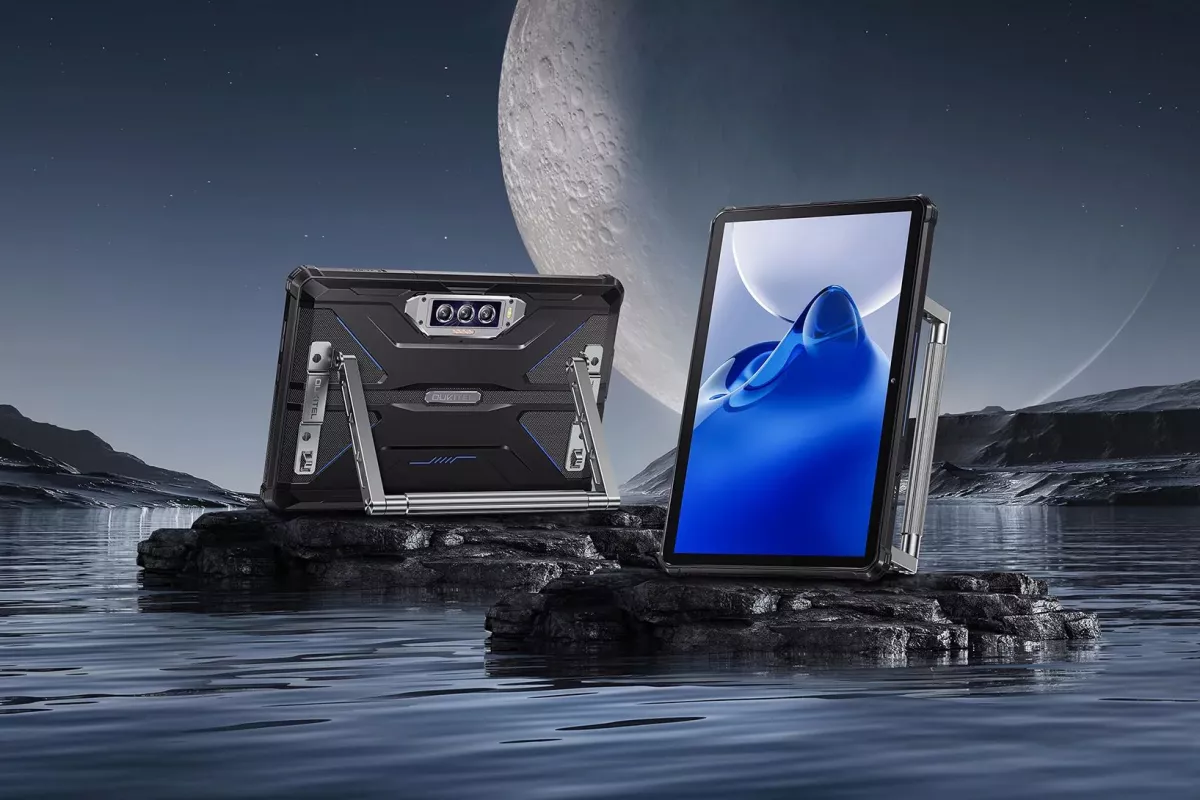 Oukitel boasts that the RT7 Titan is the first 5G rugged tablet, and it comes with a monster 32,000-mAh battery that can be used to top up other devices while out and about