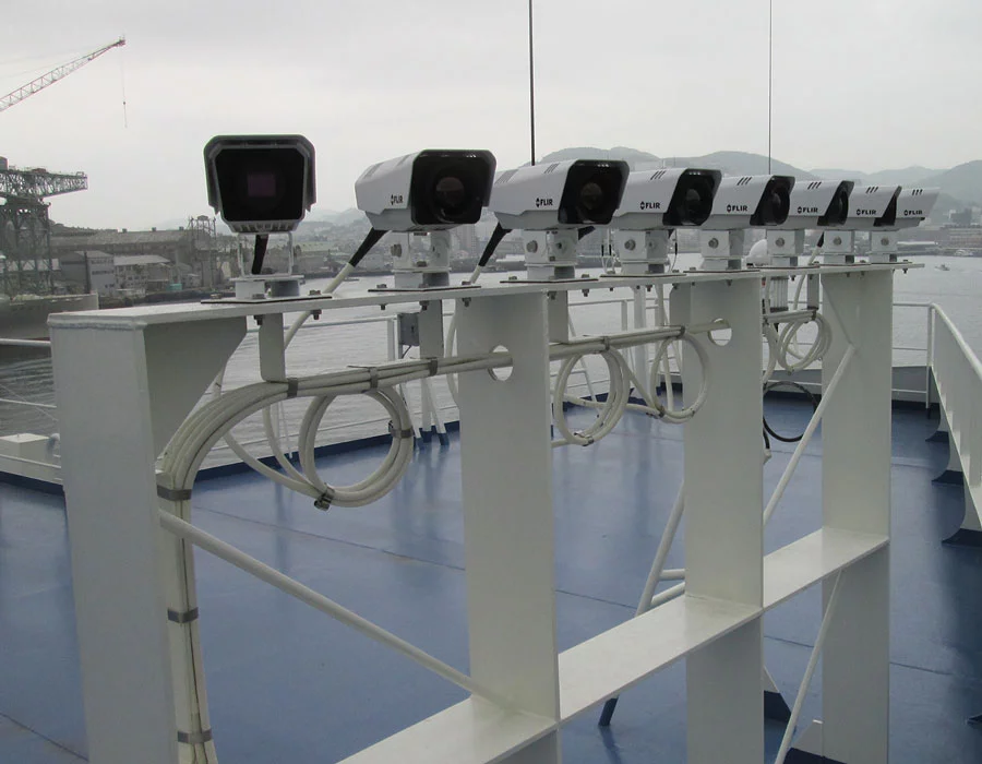 Some of the infrared cameras utilized by the Soleil