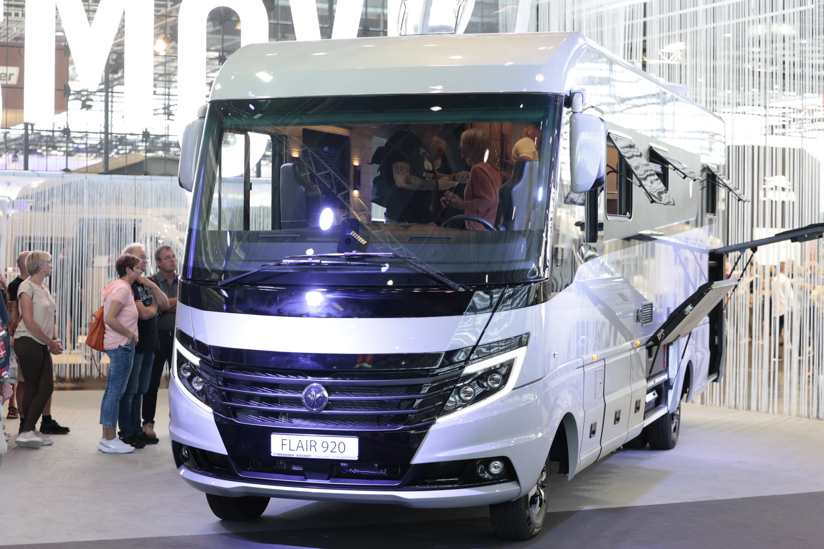 The 2023 Niesmann + Bischoff Flair at the 2022 Caravan Salon