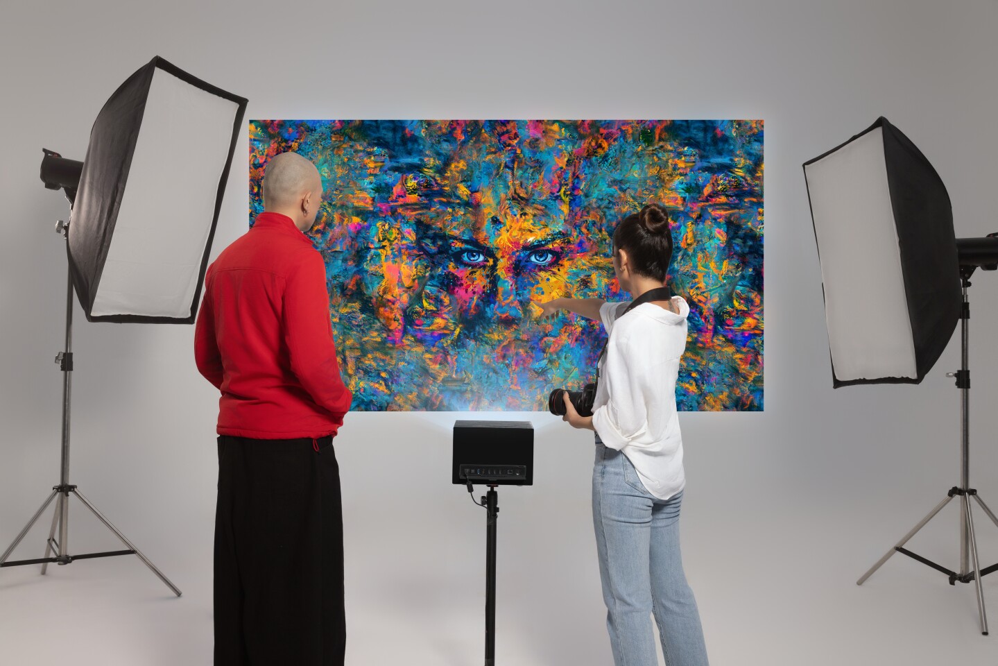 The VisionMaster Max features a triple-laser light source, pro-grade optics, AI SoC brains and an IMAX viewing mode