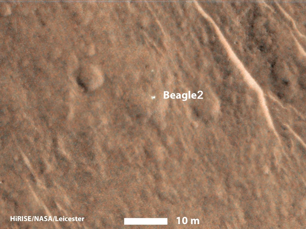 Beagle 2 was lost on landing