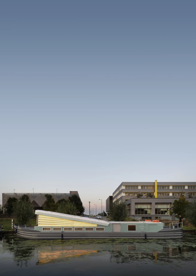 Genesis' eye-catching pop-top roof is inspired by organ bellows and is operated by hydraulic rams