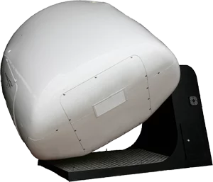 The OVO-4 is a full-motion, fully-enclosed light aircraft flight simulator, that can be yours for just under $60,000 (Photo: VirtualFly)