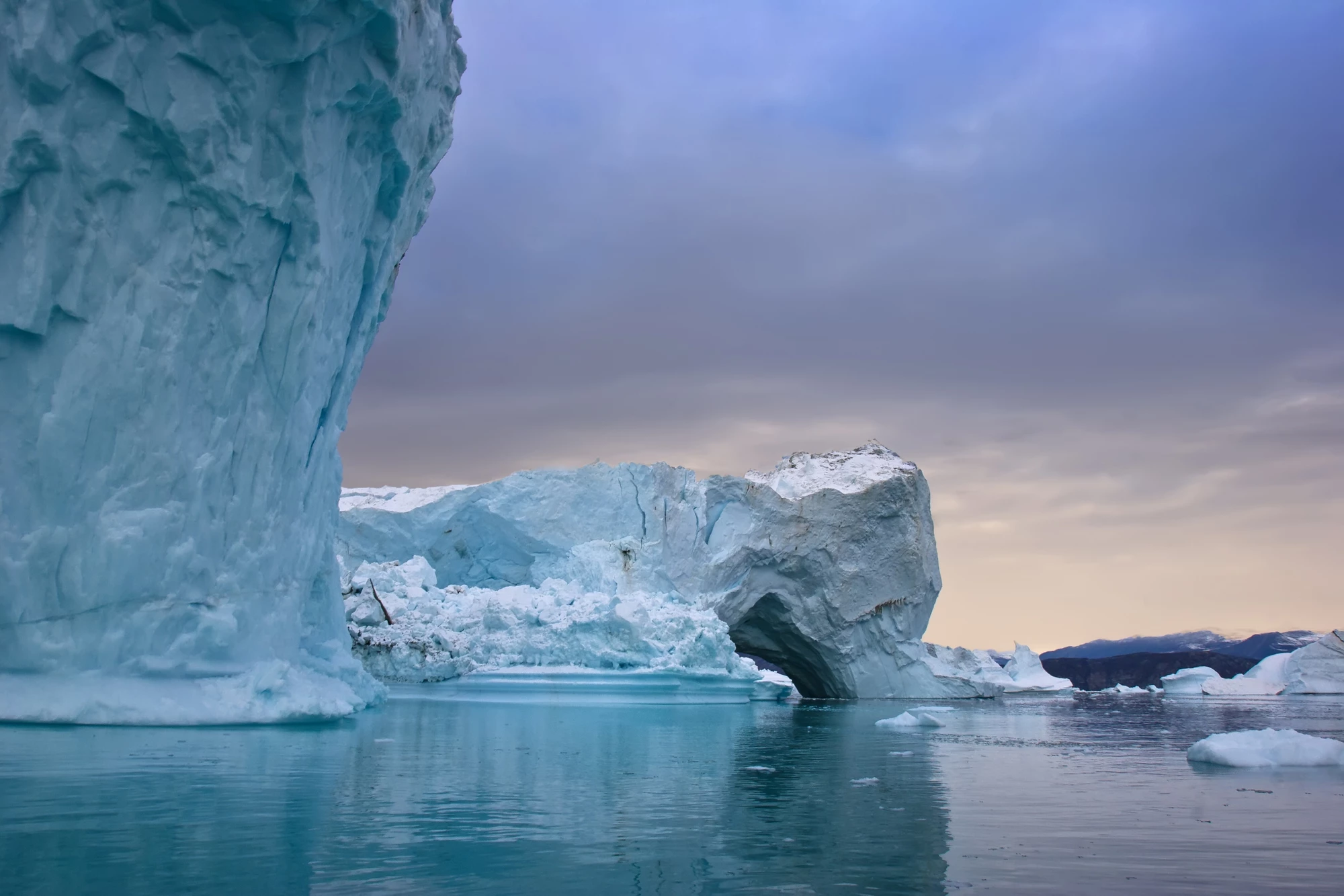 Ice melt in Greenland is a major contributor to sea level rise