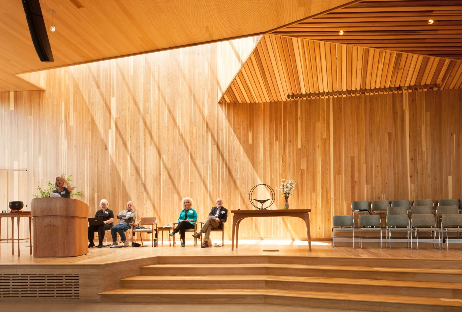 The Unitarian Universalist Fellowship of Central Oregon by Hacker won the Green Building by Design award