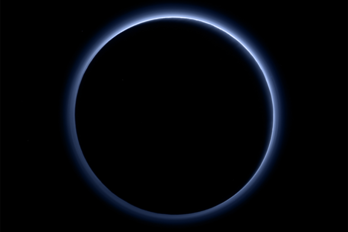 Fresh images display Pluto's atmosphere in a new light