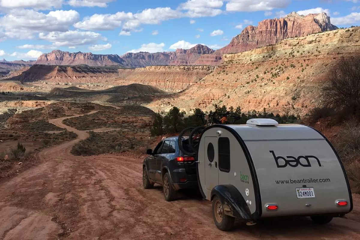 The Bean journeys through Southern Utah's colorful scenery