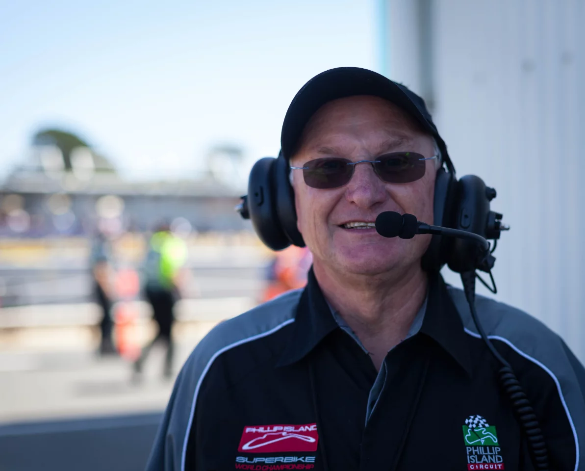 Sam Phillips, WSBK starter and Rider's Liaison