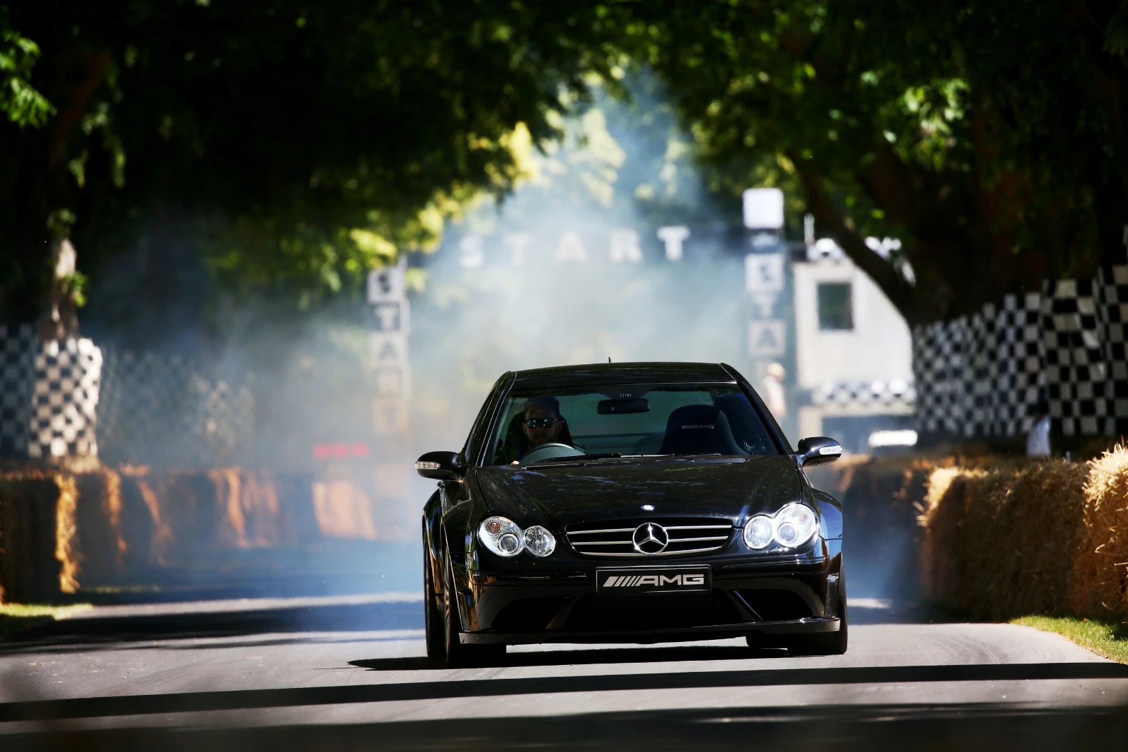 This AMG driver has apparently just been a naughty boy