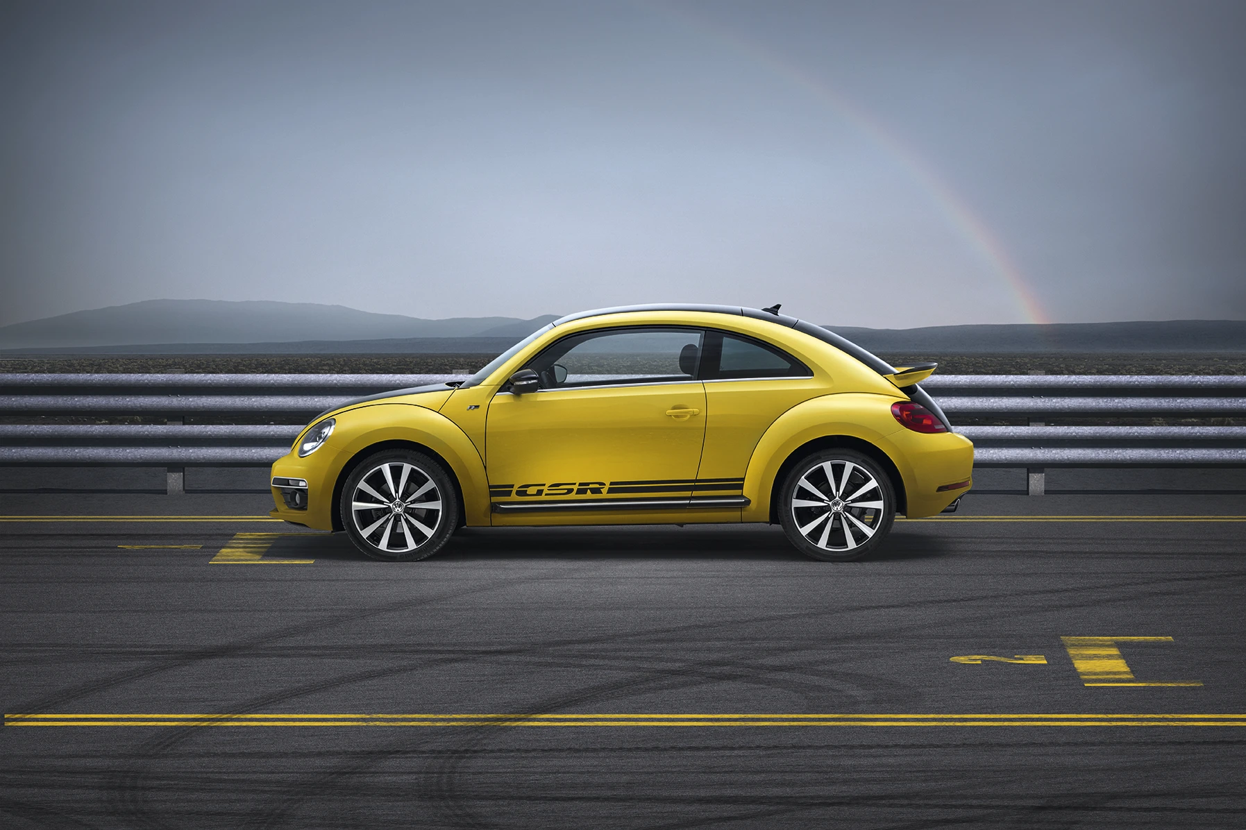Volkswagen's new Beetle GSR - only 3,500 will be made worldwide