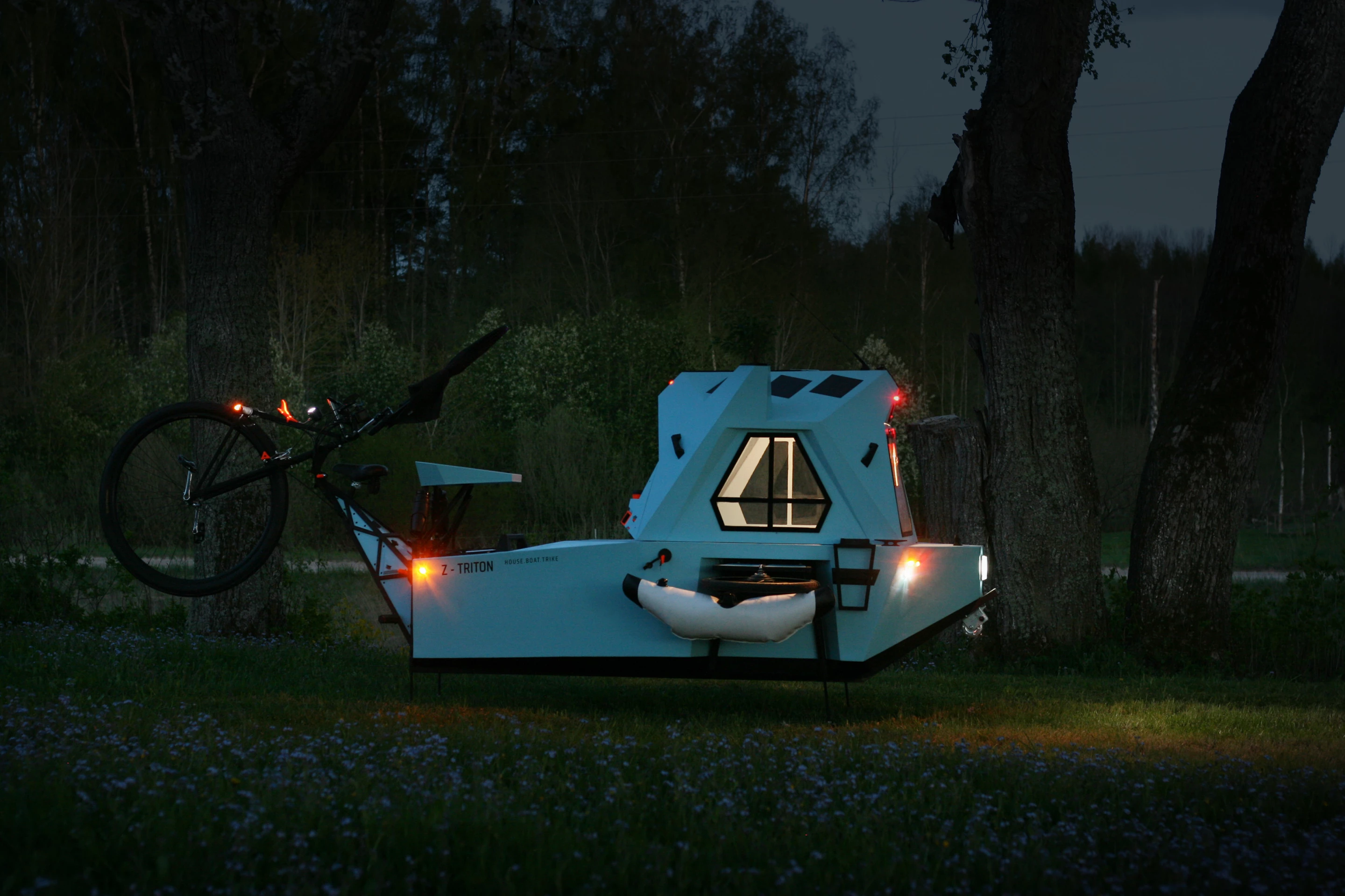 The Z-Triton includes both exterior and interior lighting