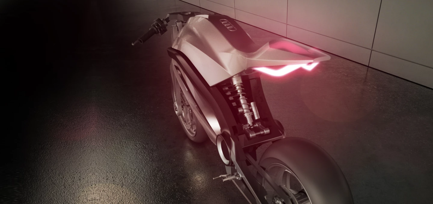 Audi roadster Motorrad concept
