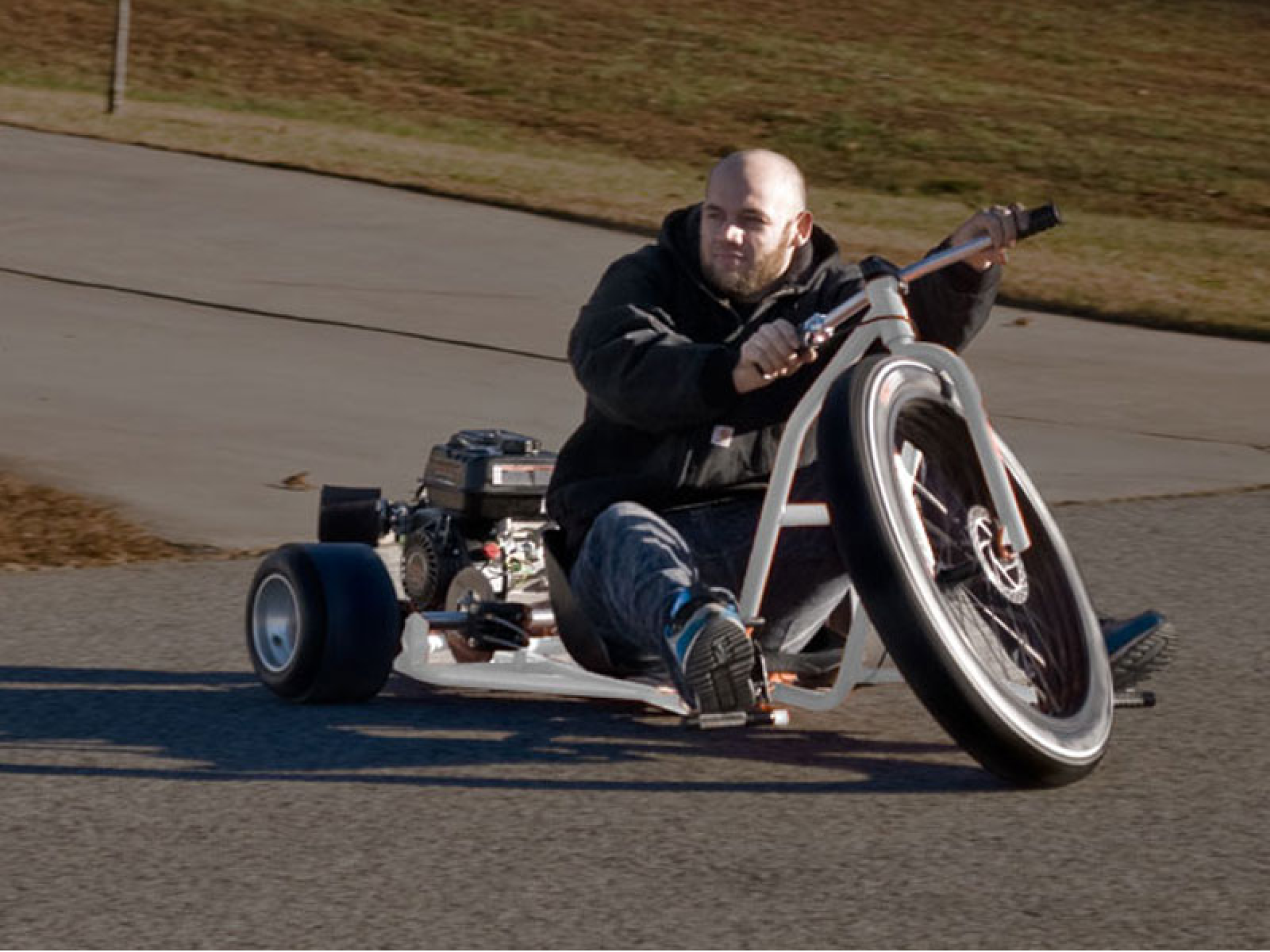 Motorized Big Wheel Drift Trike speaks to your inner child