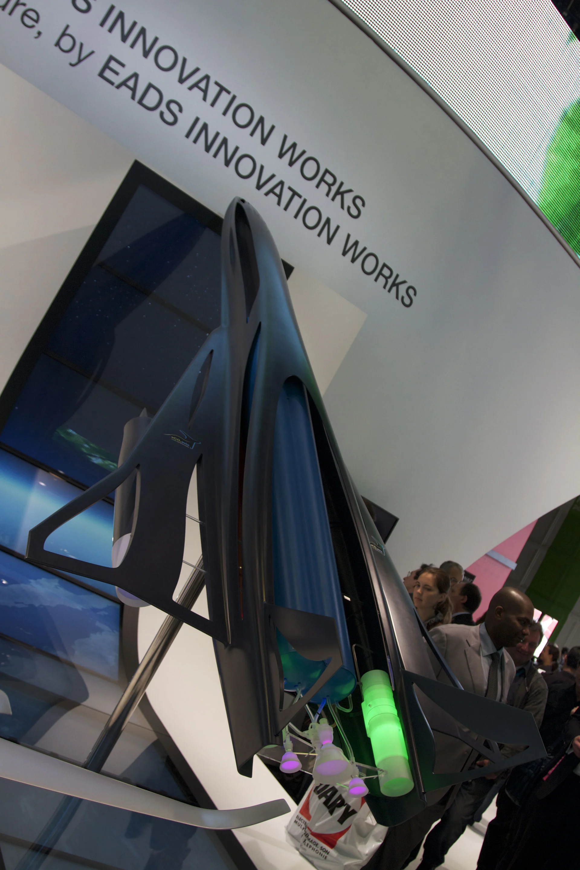 EADS' ZEHST concept plane (Photo: Noel McKeegan/Gizmag)